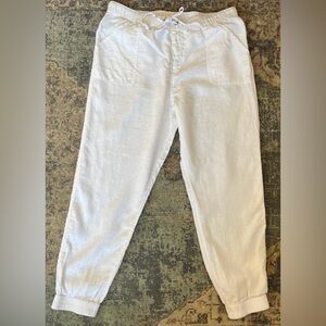 C&C California White Linen Pants XL